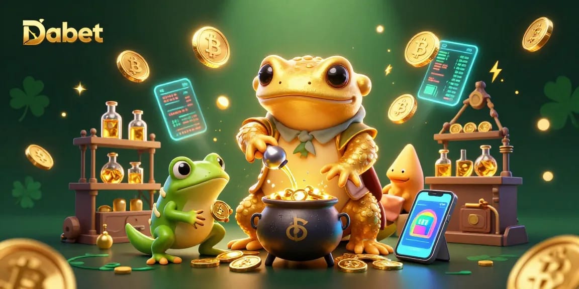 Dabet transforms online gaming with gold-themed alchemy elements, showcasing unique casino experiences.