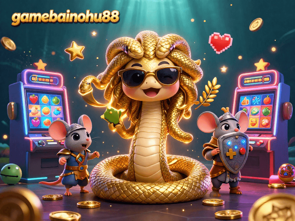 Experience excitement with gamebainohu88's colorful slot machines and dynamic gameplay elements.