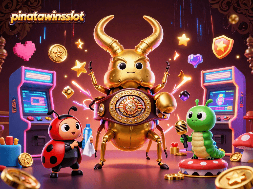 Experience thrilling gameplay in pinatawinsslot surrounded by colorful gaming elements and vibrant characters.