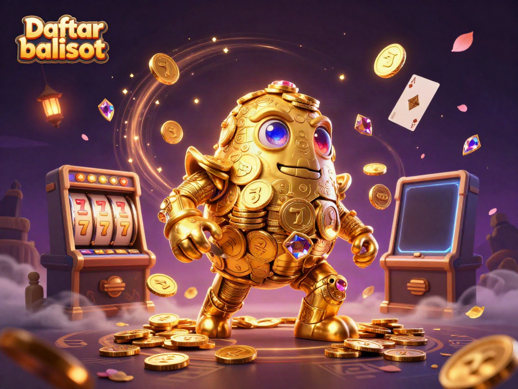Experience thrilling gameplay with Daftar balisot slot machine action and golden coin excitement!
