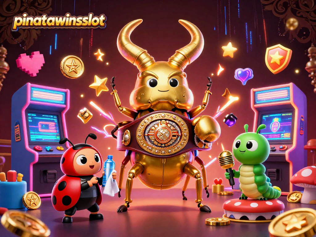 Experience thrilling gameplay in pinatawinsslot surrounded by colorful gaming elements and vibrant characters.
