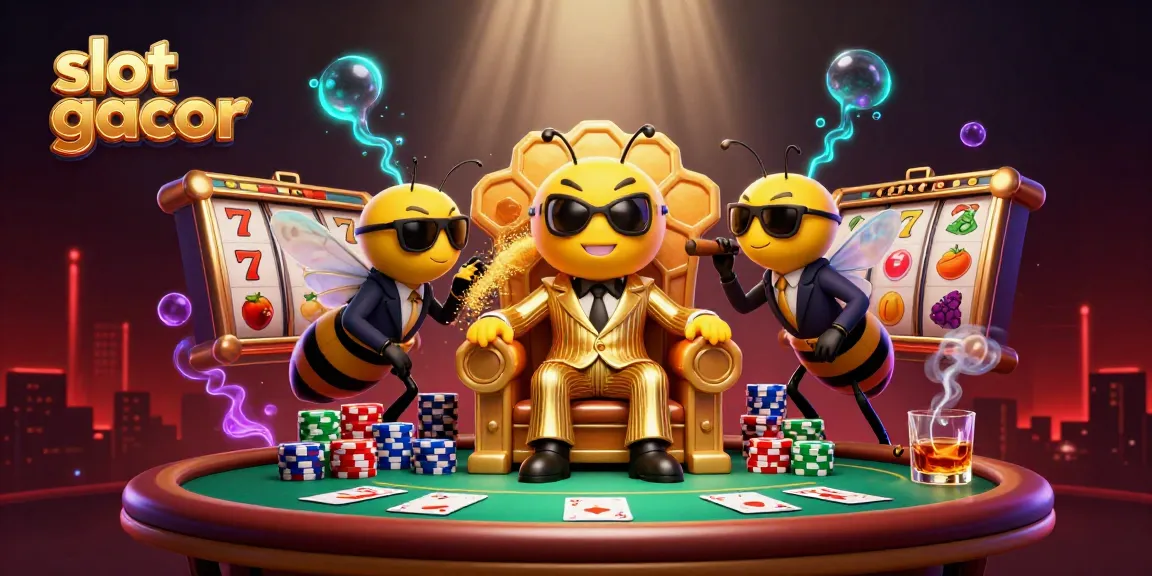 Experience thrilling slot gacor gameplay with vibrant slot reels and exciting casino elements.