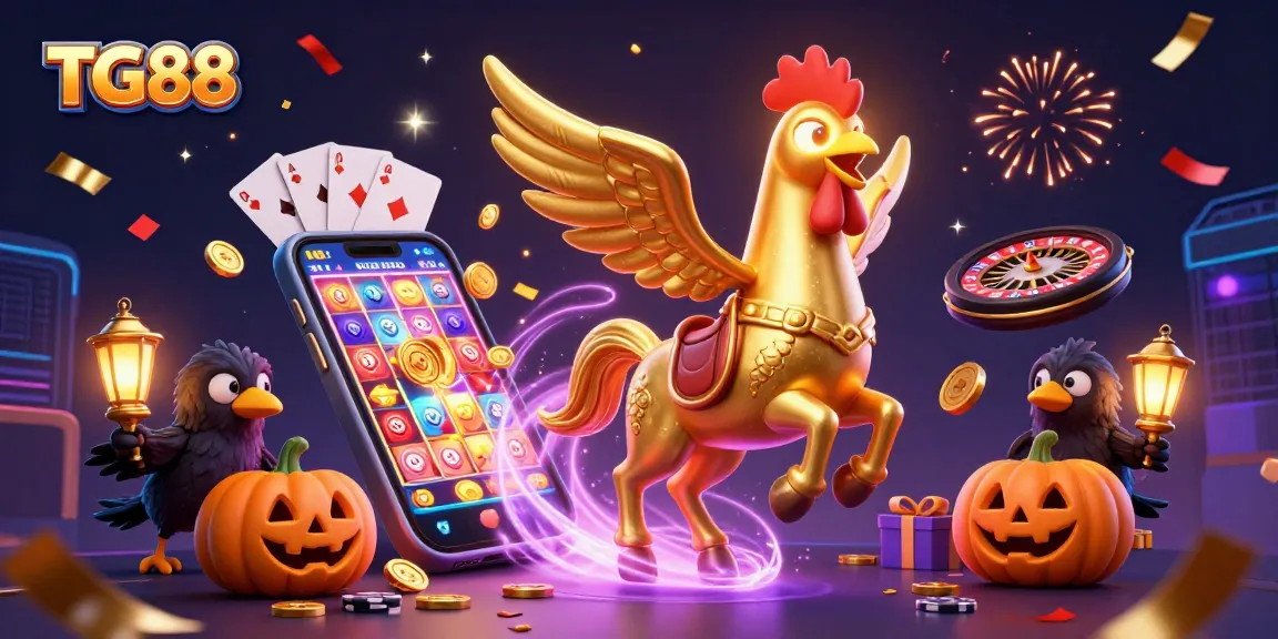 Win big with TG88 in an enchanting midnight casino full of excitement and vibrant energy.