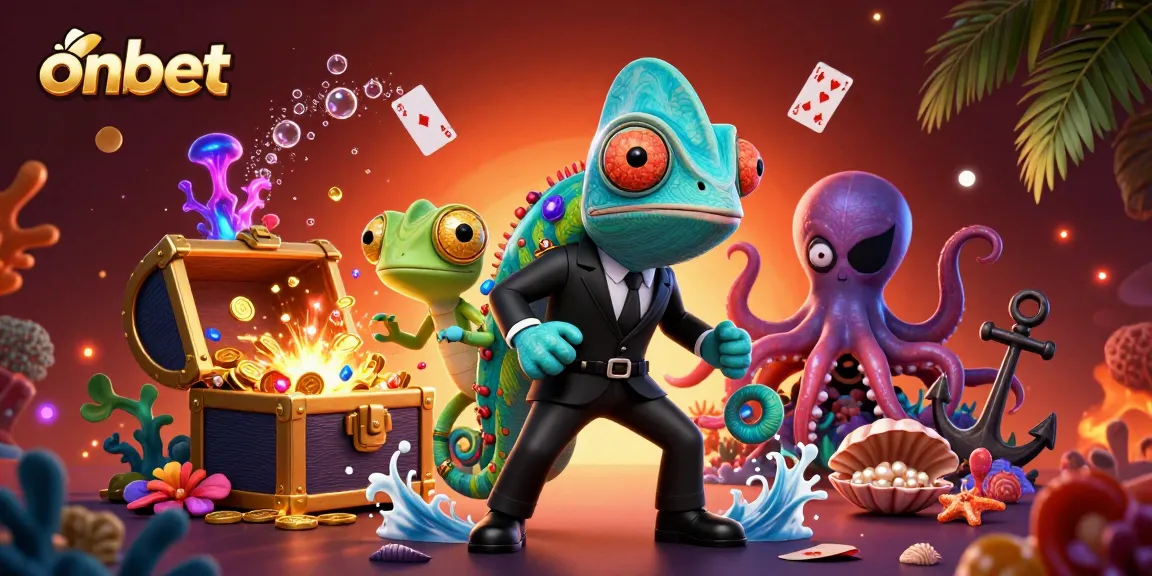 Experience big wins with onbet's dynamic gaming scene featuring thrilling characters and vibrant elements.