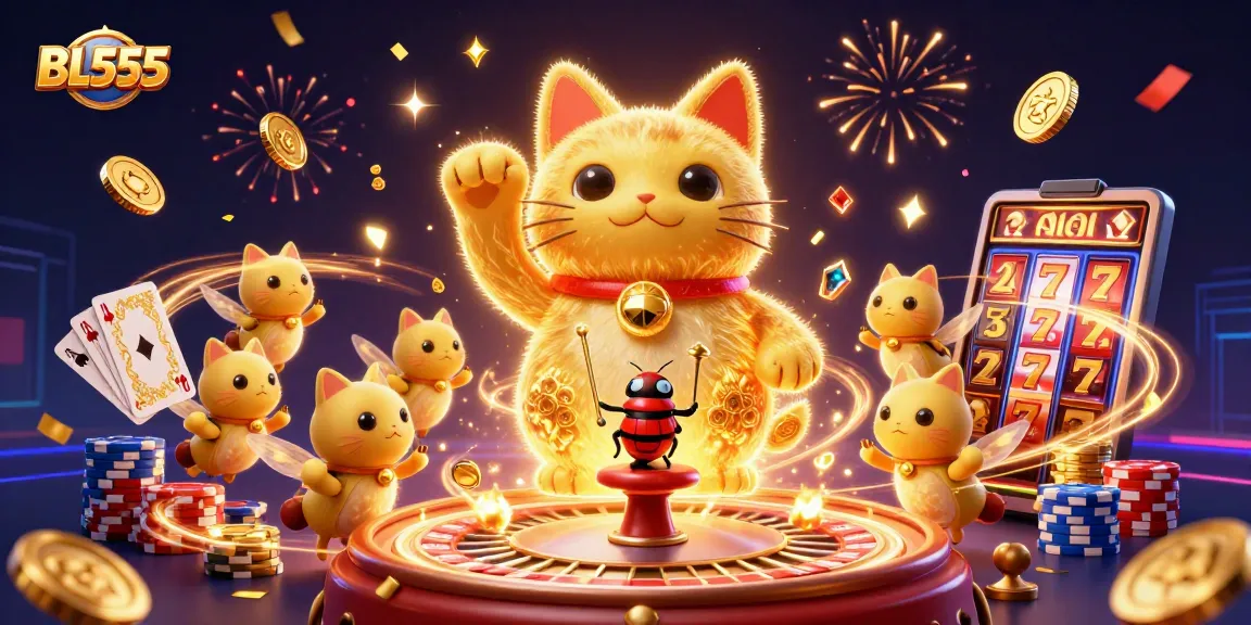 Join the magical world of BL555 as lucky symbols spring to life, welcoming gamblers into an exhilarating experience.