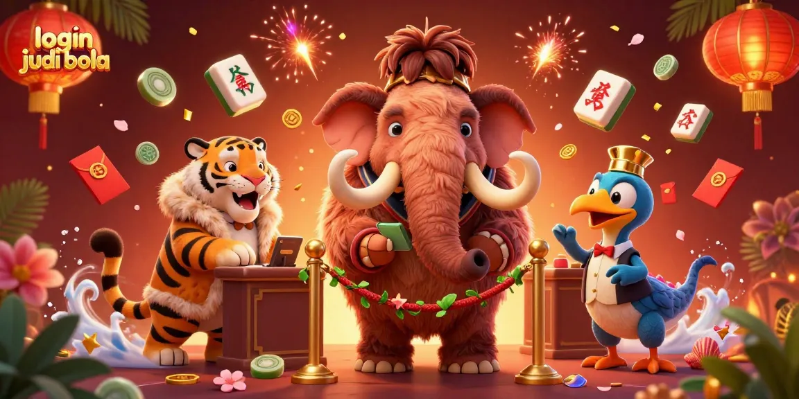 Experience the excitement of casino gaming with login judi bola featuring a woolly mammoth bouncer and extravagant elements.